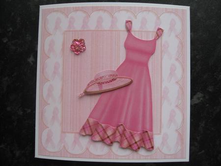 Breast Cancer Awareness Scalloped Frames by Heidi Autio