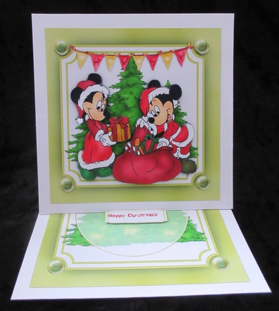 7x Mini kit , Mickys Santa Bag by Helen Myers