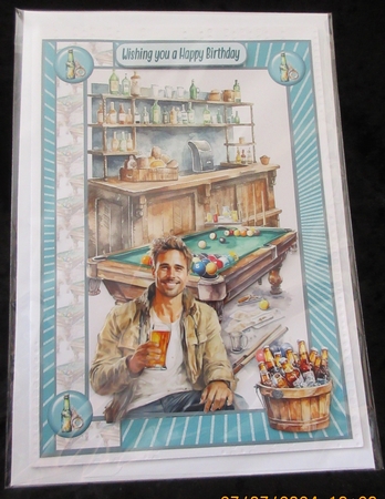 Pool and a pint A5 by Helen Myers