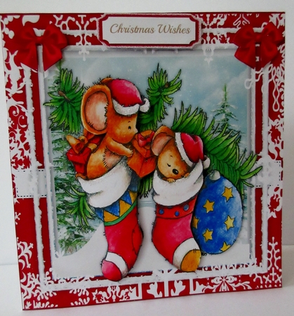 Have Yourself a Merry Micey Christmas  by Helen Myers