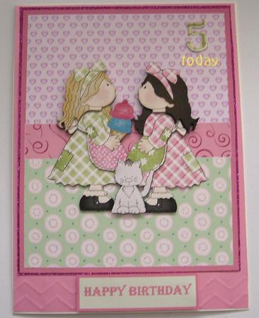 Patchwork Age Card by Helen Myers