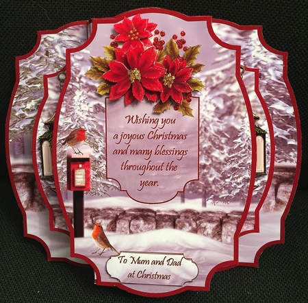 A Traditional Christmas Scene by Helen Fearn