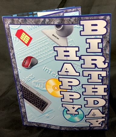 Shutter Surprise Card - Computers by Helen Fearn
