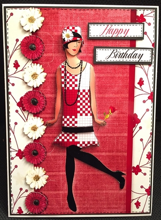 1920s Style Fashion Lady 8 by Helen Fearn