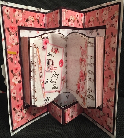 A Noteworthy Day Pop Out Book Card and Envelope Kit. by Helen Fearn
