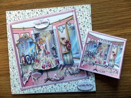 The Dressing Room Mini Page Kit by Helen Gomm