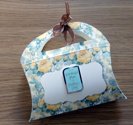 Handbag Pillow Gift Box 12 by Helen Gomm