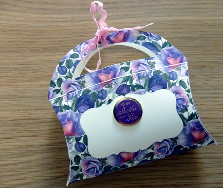 Handbag Pillow Gift Box 15 by Helen Gomm