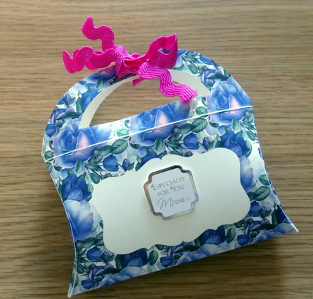 Handbag Pillow Gift Box 16 by Helen Gomm