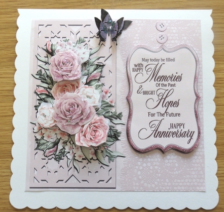 Tall Roses Anniversary 4 by Helen Gomm
