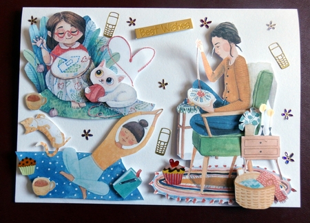 STAYING AT HOME 2 by Helen Gomm