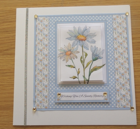Lovely Daisies - Wishing You A Speedy Recovery by Helen Gomm