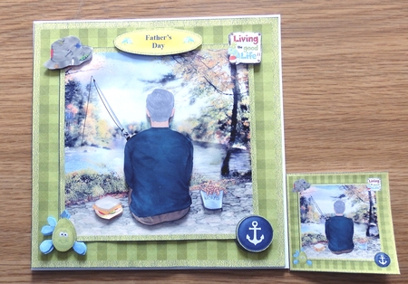 Living the good life fishing mini kit - Retirement / Fathers Day / Birthday by Helen Gomm
