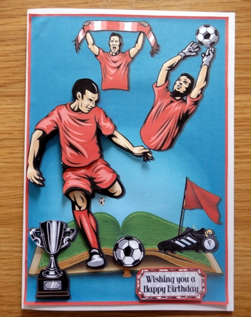 The story of football red A5 by Helen Gomm