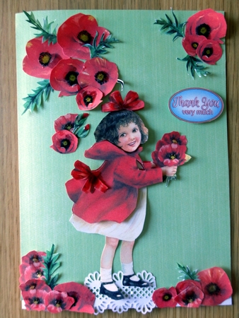 POPPY DAY DECOUPAGE by Helen Gomm