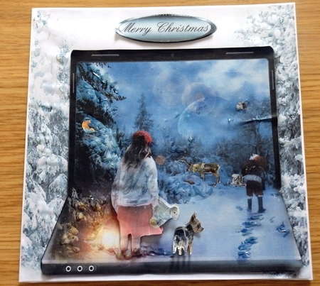 watching santa  by Helen Gomm