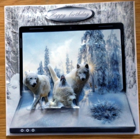 winter wolves by Helen Gomm