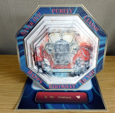 Purely Classic 3 - Easel Card by Helen Gomm