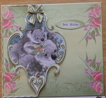 Mini Kit -over the Edge- Ozzie Christmas Koalas by Helen Gomm