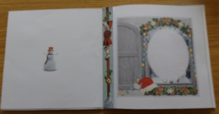 Yule Tide Magic 226 - Christmas Window - 3D Decoupage + Insert & Tag by Helen Gomm