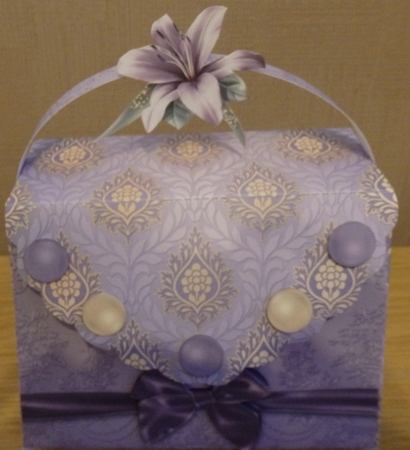 Lilacism Handbag Gift Bag Kit by Helen Gomm