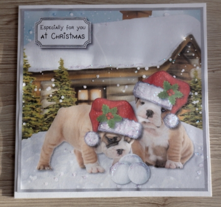 Christmas Pups by Helen Gomm