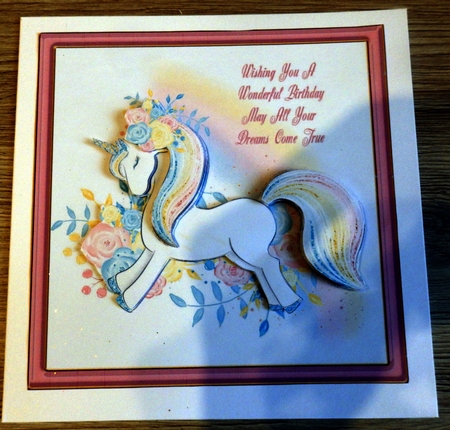 Magical Unicorn 5 to 11 yrs or blank  by Helen Gomm