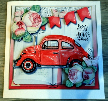 Valentine Car 3 by Helen Gomm