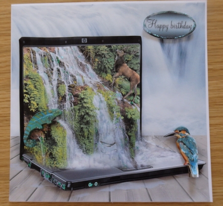 at the falls by Helen Gomm