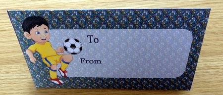 Little football star A5 by Helen Gomm