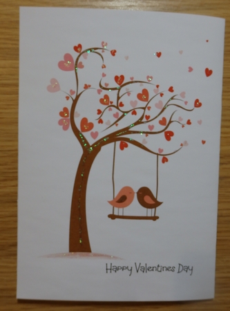 Valentine Birds by Helen Gomm