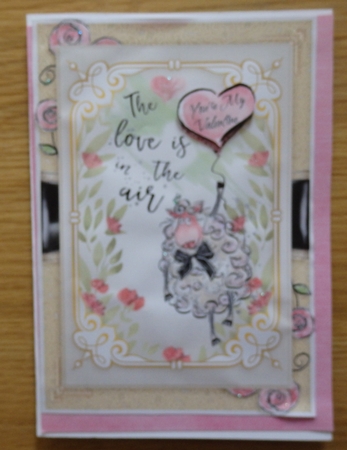 Valentine Sheep Card Front MiniKit-7 by Helen Gomm