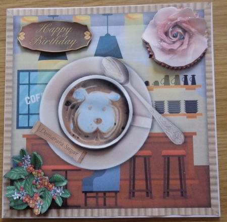 A Nice cup of Coffee - Dog by Helen Gomm