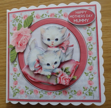 Two Kittens On A Cushion by Helen Gomm