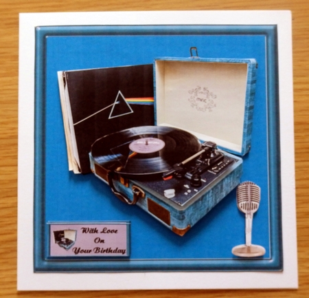retro music birthday by Helen Gomm