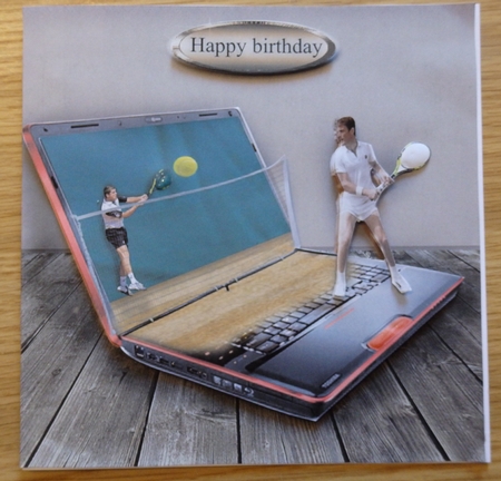 mens tennis by Helen Gomm
