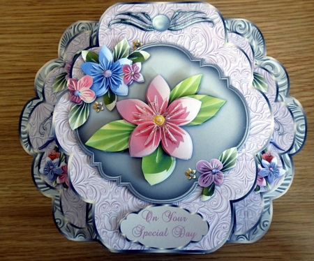 Origami - Quick & Easy Pop-out Card Mini-Kit by Helen Gomm