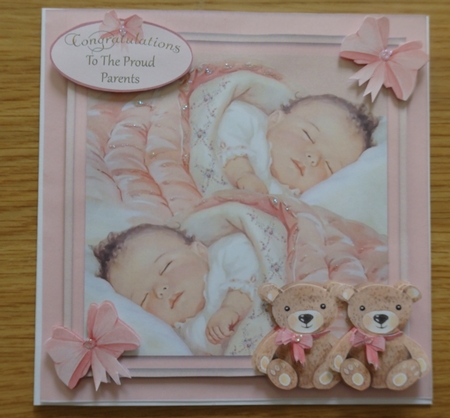 Baby Girl Twins Mini Kit by Helen Gomm