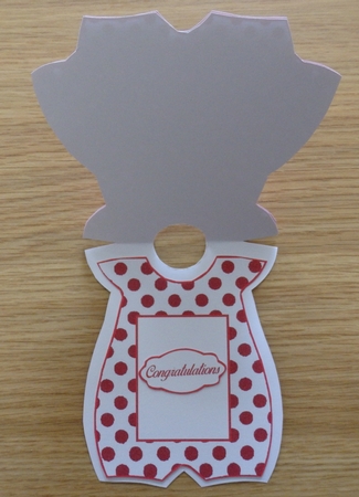 Dress Shaped Card kit #4 with Envelope  by Helen Gomm