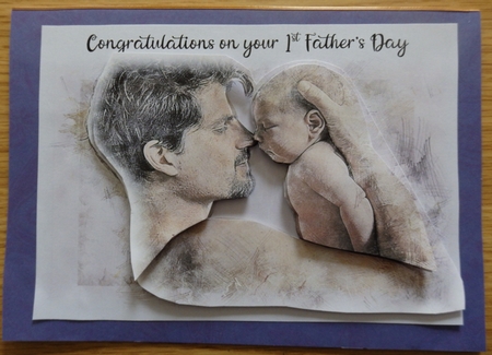 1st Fathers Day by Helen Gomm
