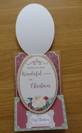 Cosy Christmas 3 - Upright Z-fold Card Mini Kit by Helen Gomm