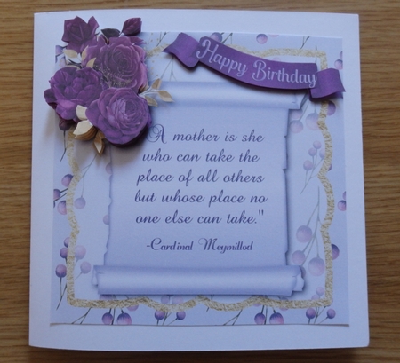 A Mother - Birthday/Mothers Day Card by Helen Gomm