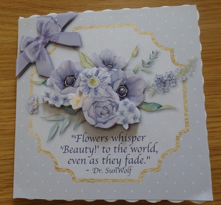  Flowers Whisper Beauty - Flower Quotes 1 by Helen Gomm