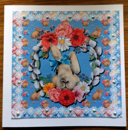 Blue Easter Rabbit Kit  by Helen Gomm