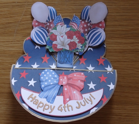 Rocking 4th July - Rocker Card by Helen Gomm