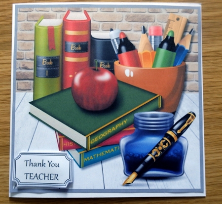 Thank You Teacher for male or female by Helen Gomm