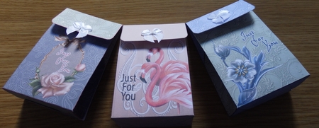 3 Elegant Gift Sacks for Anytime-Just For You #5 by Helen Gomm