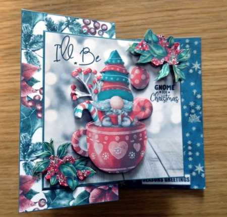 Cute Christmas Gnomes  by Helen Gomm
