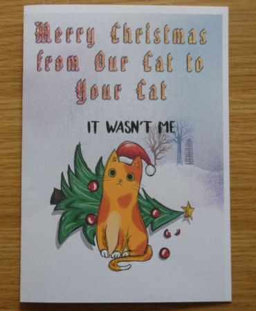 No Cut Just Print Christmas Cards by Helen Gomm
