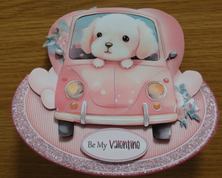 Puppy Love Rocker Card # 8 by Helen Gomm